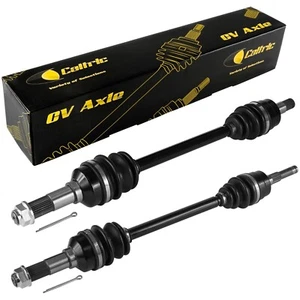 Front Left And Right CV Joint Axles for Yamaha Rhino 450 YXR450F 4WD 2006-2009 - Picture 1 of 9