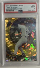 1998 Bowman's Best #43 Chan Ho Park Atomic Refractor 65/100 Rare SP