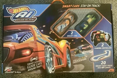 HOT WHEELS Ai SMART CARS -  2 Cars & Controllers - Image 1 of 2