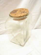 Vintage Planters Nuts Embossed Logo Counter Jar Country Store