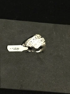 Ring aus Silber. Größe 19. 19 mm . Ca 8 Gramm. - Bild 1 von 2