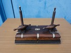 Alte Kartenpresse Nussbaum um 1850
