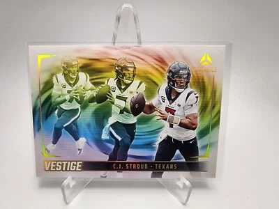 2024 Panini Luminance Football #VES-CSD CJ Stroud Vestige - Image 1 of 2