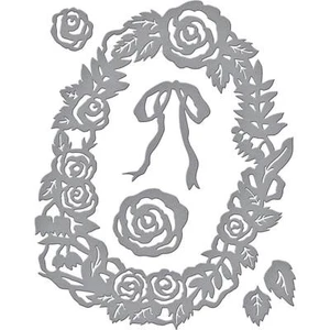 Troquel serie Spellbinders Designer ~ Panel floral dimensional ~ S4-850 ~ Sharyn  - Imagen 1 de 2