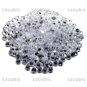 1,000 PCS ROUND CUBIC ZIRCONIA / CZ STONES 5A QUALITY 1.0 - 3.0 MM SHIP IN U.S.A - Picture 1 of 12