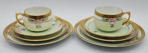 2 Kaestner Saxonia Thomas Jorgensen 4 Piece Settings Salad Bread Cup with Saucer - Picture 1 of 13