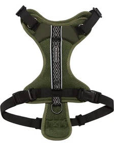 Wilderdog Lightweight Dog Harness with Reflective Straps Size -Large-Olive. New. - Picture 1 of 7