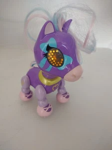 4" Tall Zoomer Spin Master Zupps Pretty Mini Pony Light up Sound & Sensors Lilac - Bild 1 von 10