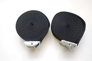 2x surfboard strap, Kayak SUP lashing tie down, quick release cam buckle, 11.5ft - Picture 1 of 6