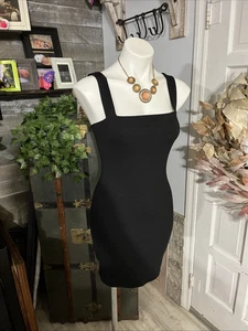 Popular 21 Mini Dress Black M - Picture 1 of 4