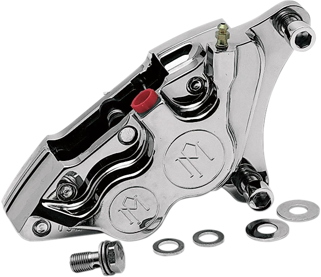 PERFORMANCE MACHINE (PM) Caliper - Front Right - Chrome - 84-99 - Image 1 of 1