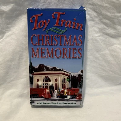 Toy Train Christmas Memories Volumen 1 Cinta VHS Tom McComas Lionel PROBADO Foto 1 de 4