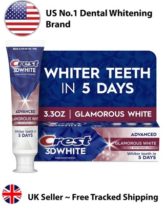 VALUE PACK - Crest 3D White Toothpaste Advanced Glamorous White 93ml - Image 1 of 4