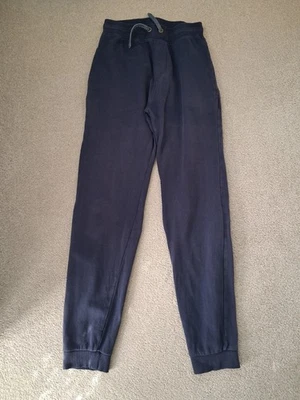 John Lewis Boy's Navy Joggers, Age 14 - Image 1 of 3