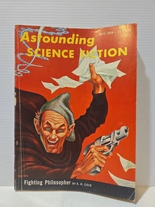 ASTOUNDING SCIENCE FICTION Apr 1954 - E. B. Cole, Fighting Philosopher + More - Picture 1 of 5