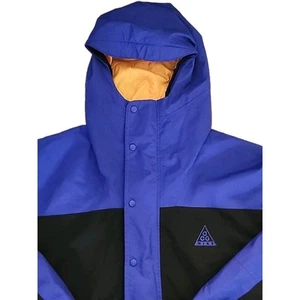 ACG Nike Men's M Storm Fit Jacket Blue Black Yellow - Picture 1 of 5