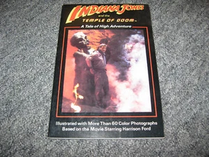 Random House Indiana Jones Temple of Doom libro di storie  - Foto 1 di 2