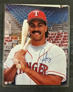 JUAN GONZALEZ Signed Photo Picture 8x10 Baseball Autograph Auto Texas Rangers - Picture 1 of 2