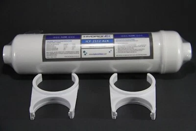 Hydronix (ICF-2512-ALK) Alkaline/ORP Inline Water Filter **FREE CLIPS** - Image 1 of 4