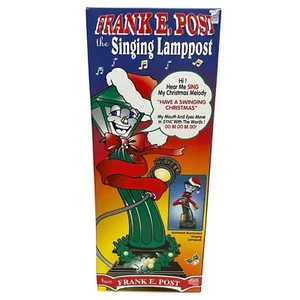 New Frank E. Post The Singing Lamppost NIB NOS Animated Illuminated Telco - Picture 1 of 8