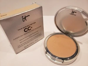 It Cosmetics- CC+ Airbrush Perfecting Powder Foundation - Medium - NIB - Picture 1 of 1