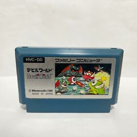 Devil World FC Famicom Nintendo Japan Used Cartridge only