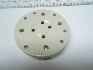 33094-E 4 PIN ENCHUFE DE TUBO DE CERÁMICA 417A CIRCULAR NUEVO STOCK ANTIGUO - Imagen 1 de 5