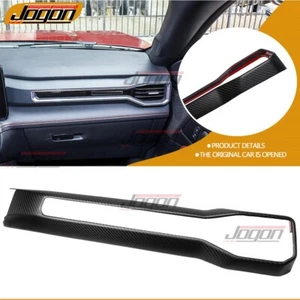Matte Carbon For Ford Mustang S650 GT Darkhorse 24+ Passenger Dash Air Vent Trim - Picture 1 of 9
