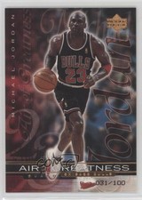1999-00 Upper Deck UD Exclusives /100 Michael Jordan #146 HOF