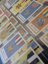 Full Set: MEDALS OF THE WORLD (Black Back) Glengettie Tea 1959