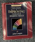 Dix étapes pour améliorer les compétences en lecture collégiale par John Langan (2008, métier...