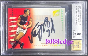 2009 SELECT AFL CAPTAIN SIGNATURE AUTO: MATTHEW LLOYD #15/60 AUTOGRAPH BGS 9 - Bild 1 von 8