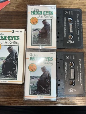 When Irish Eyes are Smiling Cassettes Box Set Madacy TP4-5441  VG Condition - Image 1 of 4