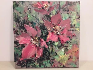 Picture famous Ukrainian artist painter Pavel Guzenko. Oil Canvas 30x30 cm. 1114 - Picture 1 of 11