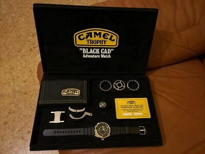 Orologio Camel Trophy Mod. Black Cad - NOS Completo Ultra rare! NUOVO - NEW ! Foto 1 de 4
