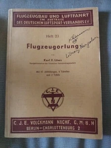 Heft 23 Flugzeugortung von Karl F. Lowe**Vintage German Booklet**1934 - Imagen 1 de 6