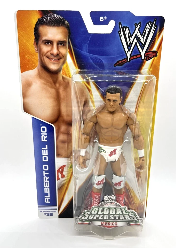 WWE Series 40 Local Heroes 32 Alberto Del Rio Mexico Action Figure