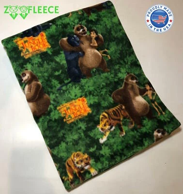 Manta ZooFleece El Libro de la Selva Animales Disney Oso Pantera Tigre Mowgli 50X60 Foto 1 de 4