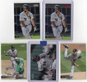 LUIS ROBERT / JOSE ABREU (RED) / ANDERSON - WHITE SOX - 2021 STADIUM CLUB LOT - Picture 1 of 2