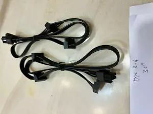Corsair 6 Pin to 3x SATA DRIVER FOR Corsair TXM,HX,AXI SERIES (LOT 2PCs ) - Picture 1 of 8
