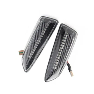 For 2009-2015 Opel Astra J LED Dynamic Clear Signal Side Marker Blinker Light - Picture 1 of 6