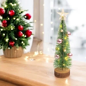 Lightup Mini Christmas Tree Battery Powered Home Decoration Christmas Ornament - Picture 1 of 7