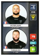 PANINI Adrenalyn XL Rugby 2020-2021 Pro D2 #318 LAVAL - REY Stade Montois RP