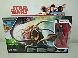 STAR WARS FORCELINK 2.0 RATHTAR MONSTER & BALA-TIK FIGUR MIT WAFFE NEU & VERSIEGELT - Bild 1 von 6