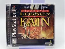 Blood Omen: Legacy of Kain (Sony PlayStation 1, 1997) Black Label Complete