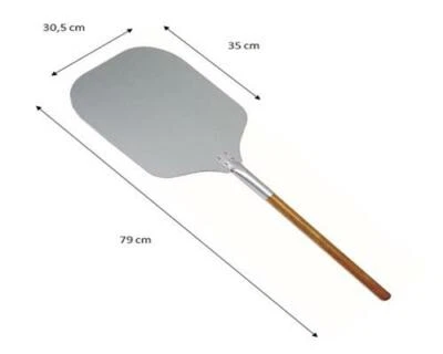 TAMLED Pizzaschaufel Pizzaschneider Hitzehandschuhe im Set Pizzaschieber Pizzaheber