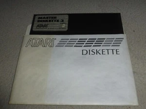 ATARI MASTER DISKETTE 3 OPERATING SYSTEM GAME FLOPPY COMPUTER 5.25" DISK - Picture 1 of 3