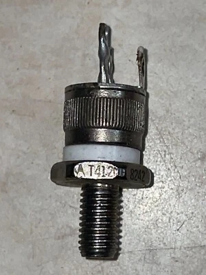 T4120M RCA TRIAC 600.v, 15A With Personalized and Autographed Picture!! - Image 1 of 3