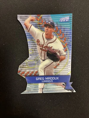 2000 Topps Stadium Club - 3x3 Greg Maddux #3X3/1C Luminous - Image 1 of 2