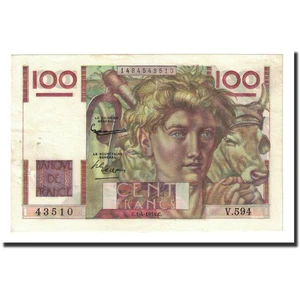 [#591046] Frankreich, 100 Francs, 1954-04-01, VZ, Fayette:28bis.6, KM:128e - Picture 1 of 2